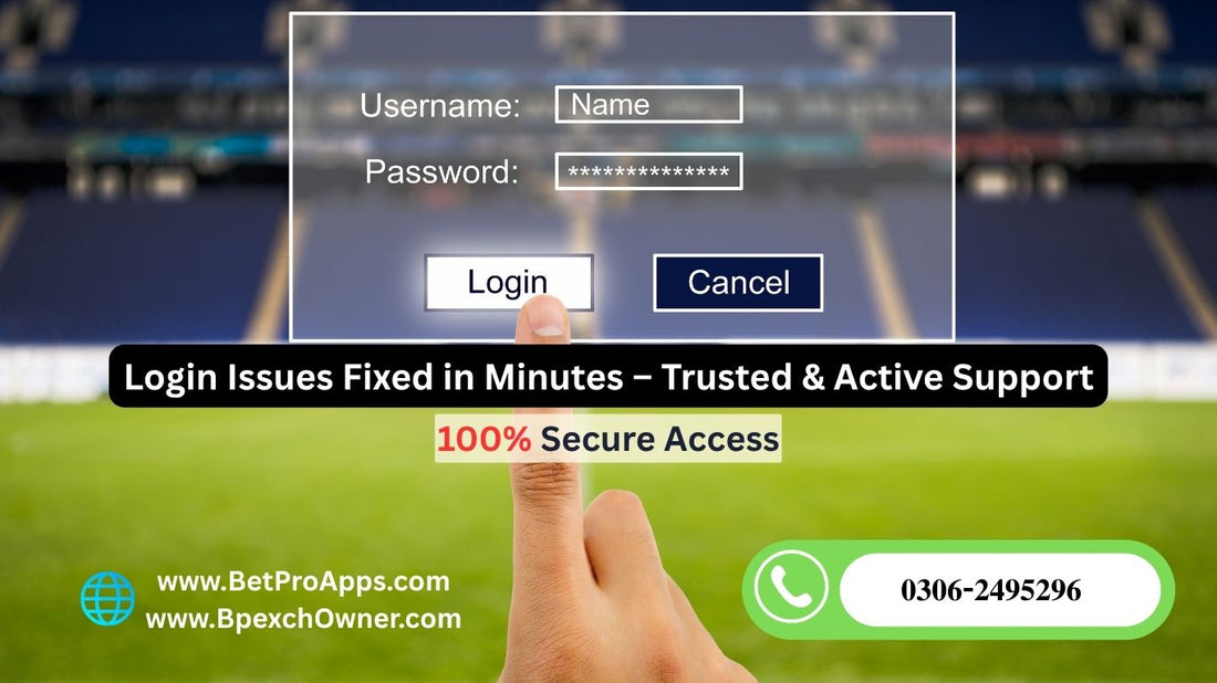 BetPro Login ID Pakistan: Secure Access & Fixes