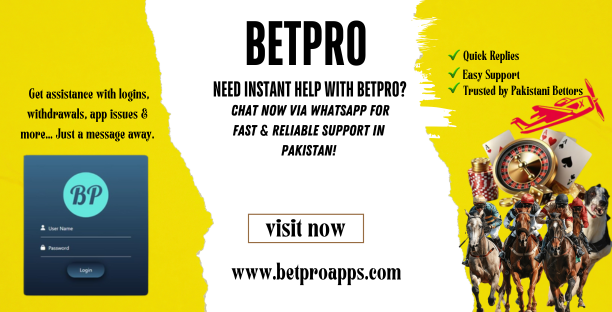 BetPro WhatsApp Support Pakistan: Quick Help